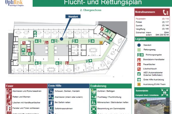 evakuierung, evakuation, evakuierungskonzept, vorlage, tool